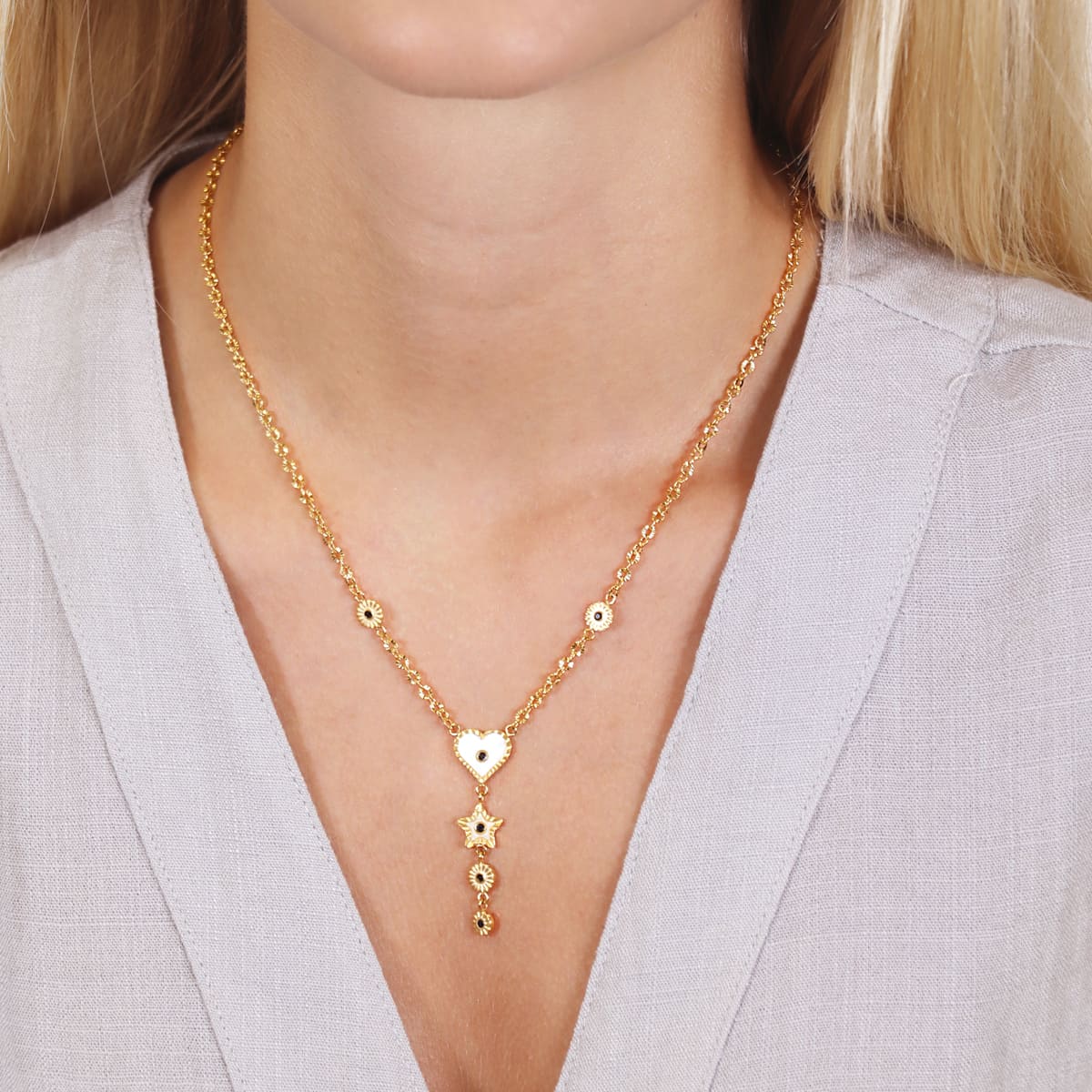 Collar Mystic Ethereal Blanco Anartxy