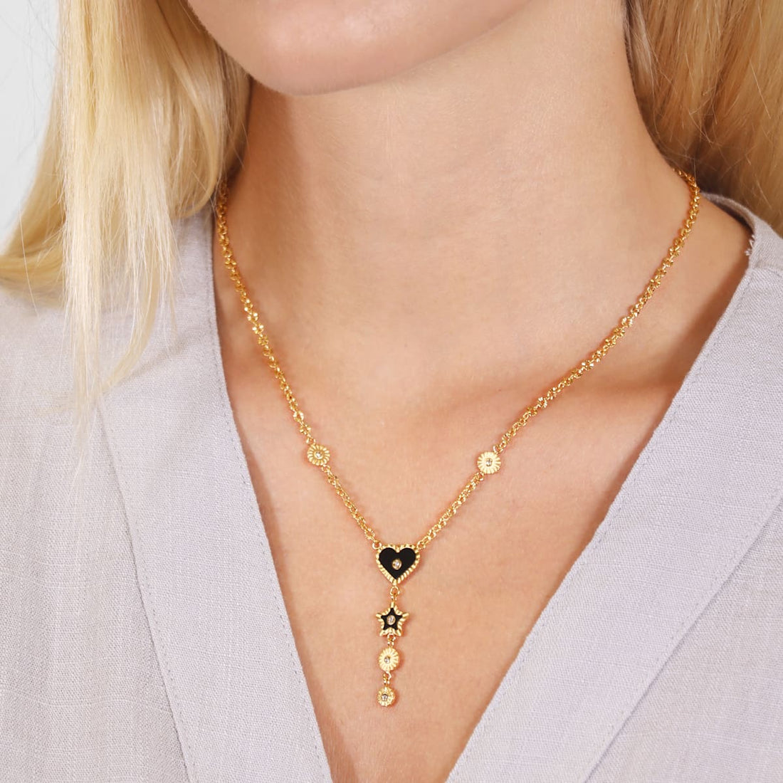 Collar Mystic Ethereal Negro Anartxy