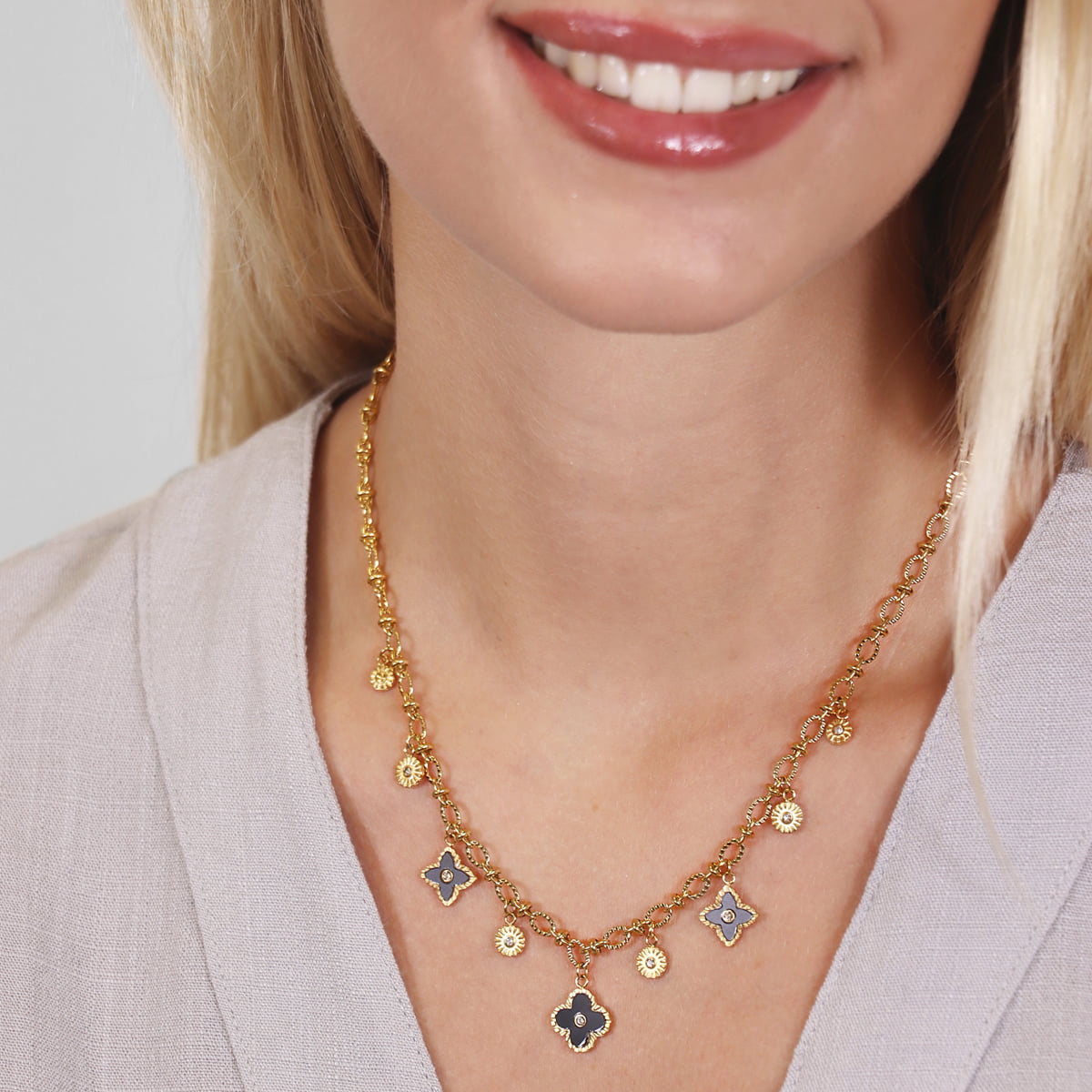 Collar Mystic Oasis Negro Anartxy