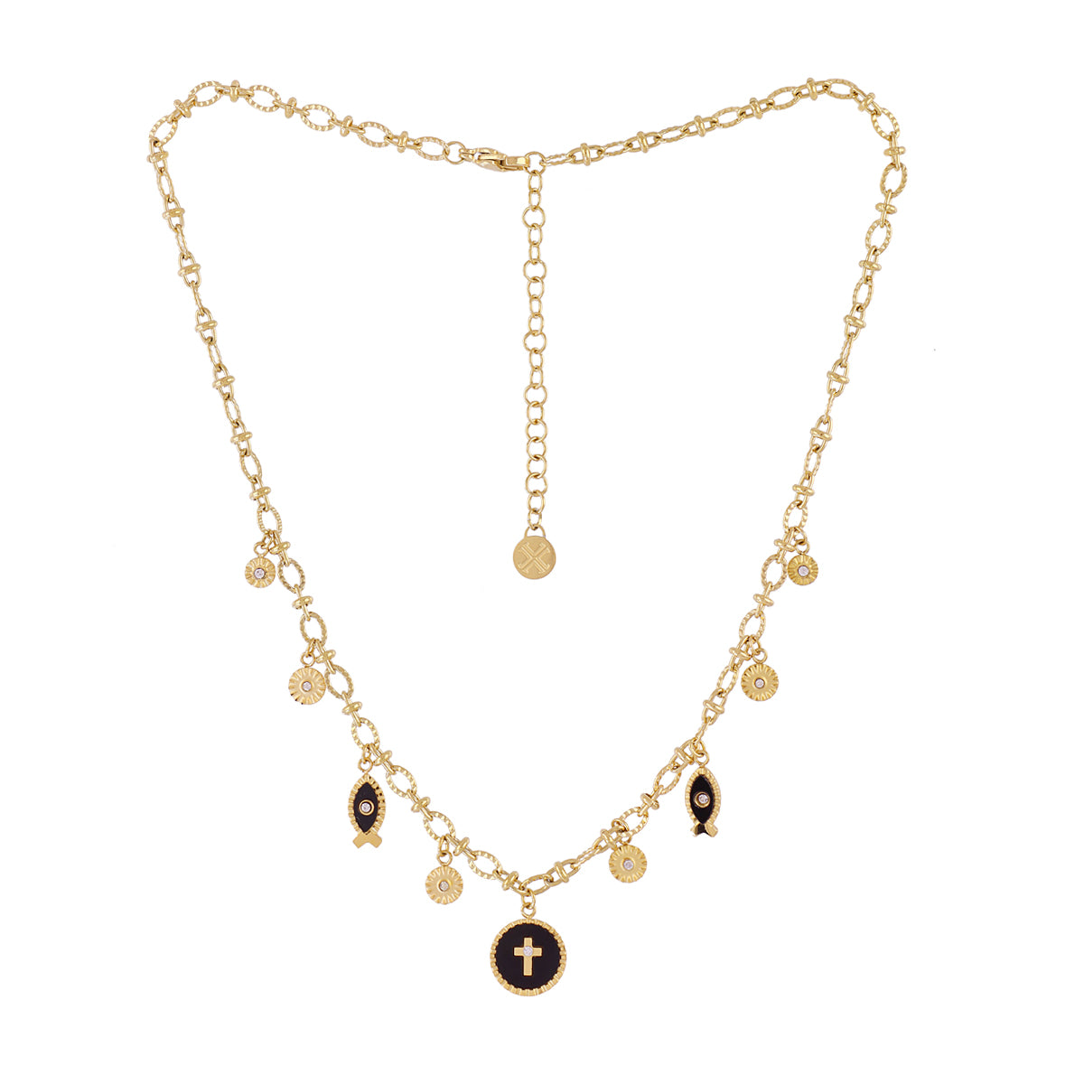 Collar Mystic Sacra Negro Anartxy