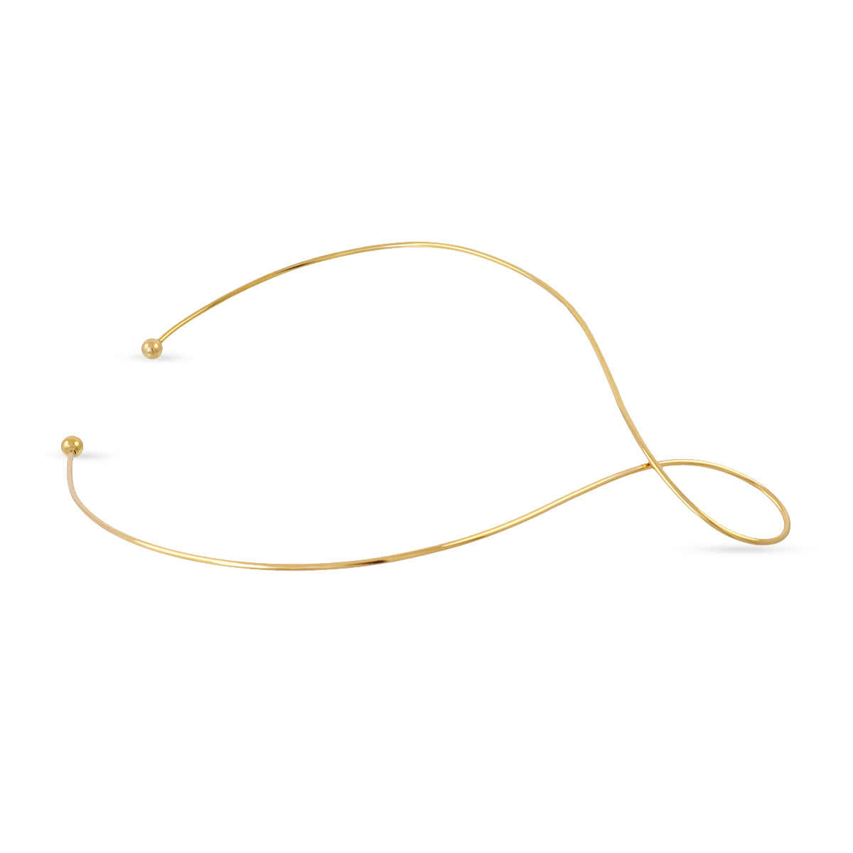 Collar Waves Velea Dorado Anartxy