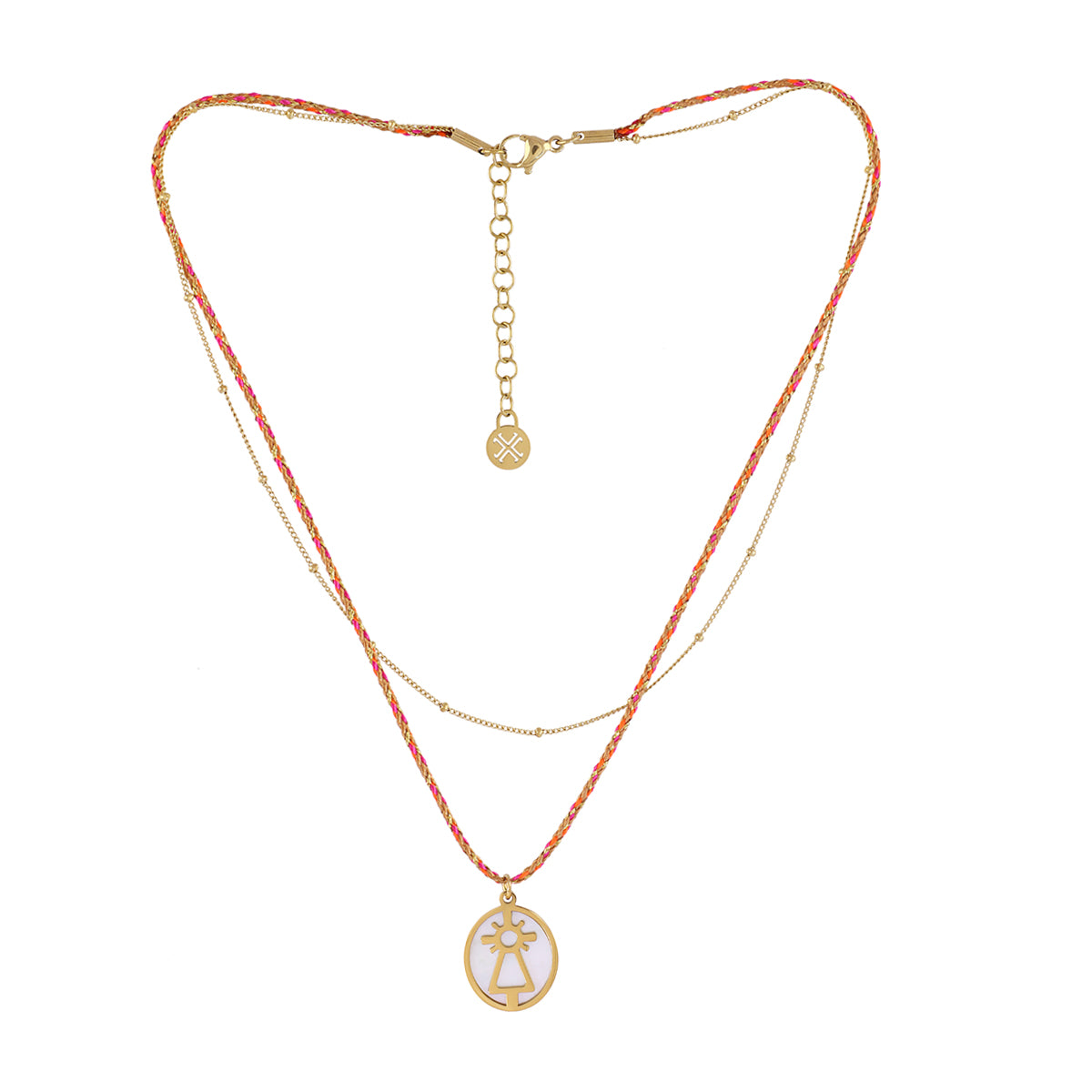 Collar Faith Oranta Naranja Anartxy