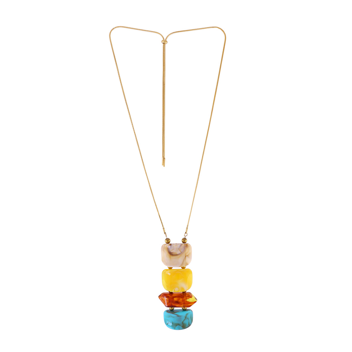 Collar Marbles Sabbia Amarillo Anartxy