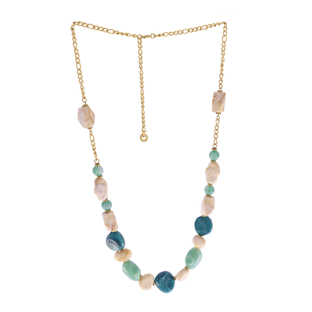 Collar Marbles Brezza Turquesa Anartxy