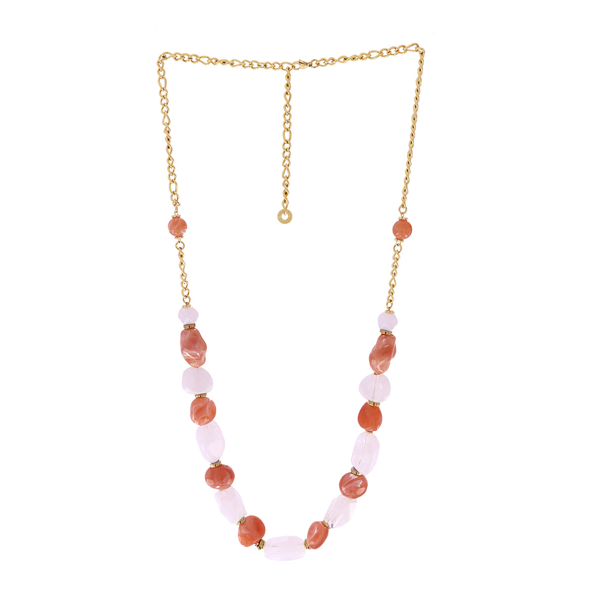 Collar Marbles Fiorile Rosa Anartxy