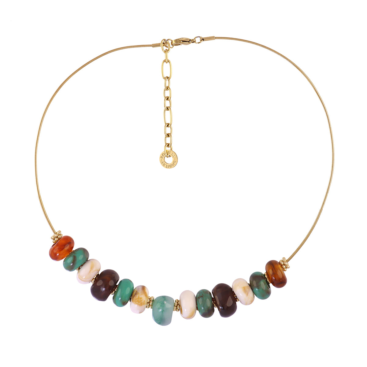 Collar Marbles Slow Turquesa Anartxy