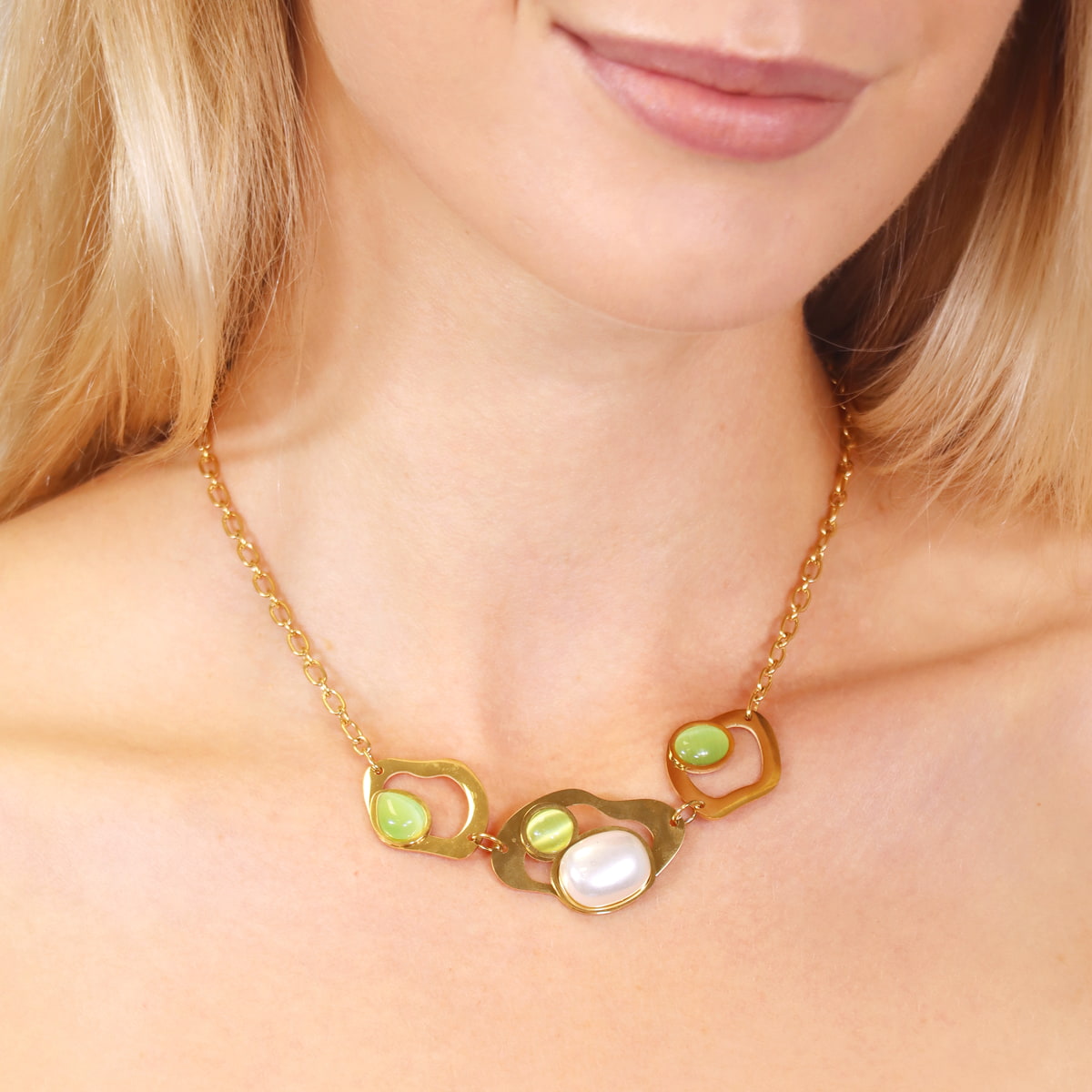 Collar Mirage Luma Verde Anartxy