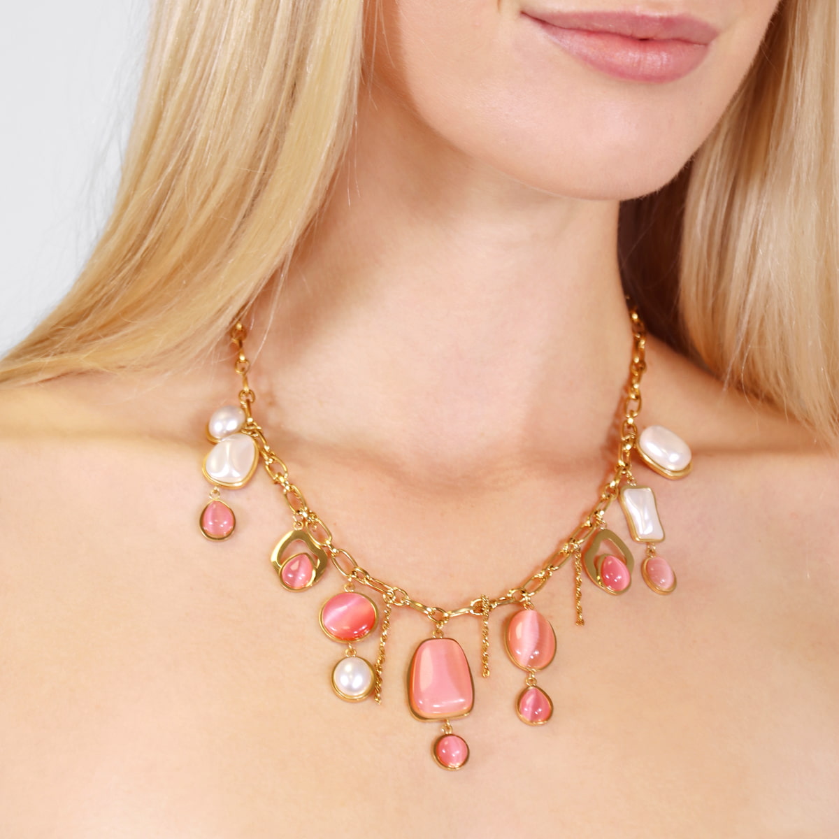 Collar Mirage Tidal Rosa Anartxy