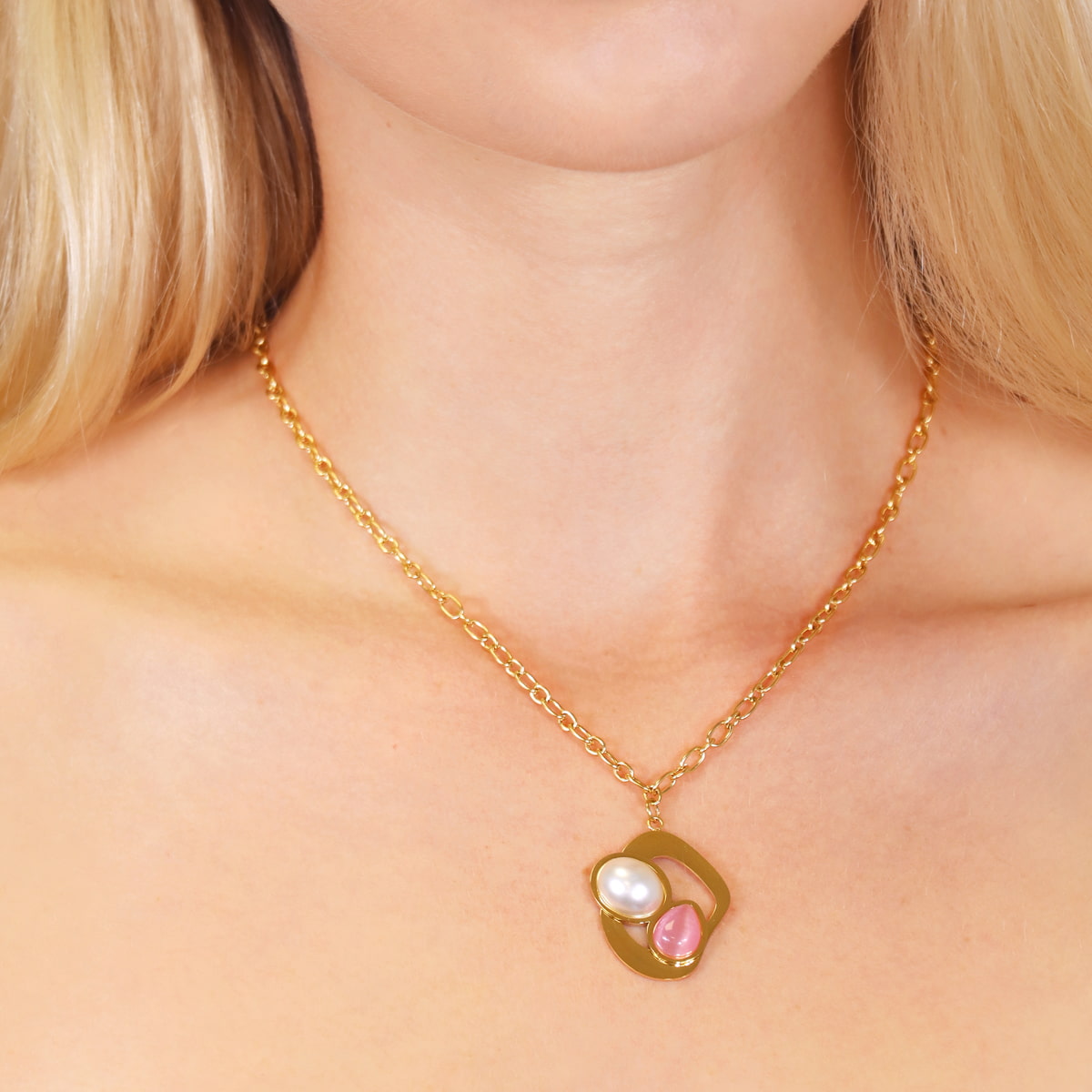 Collar Mirage Prism Rosa Anartxy