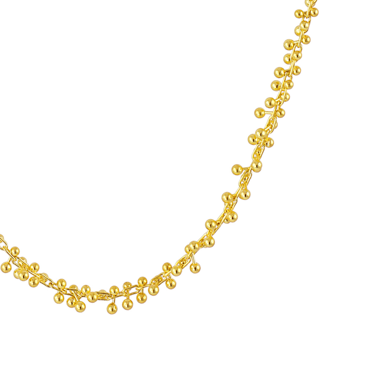 Collar Flair Long Coraline Dorado Anartxy