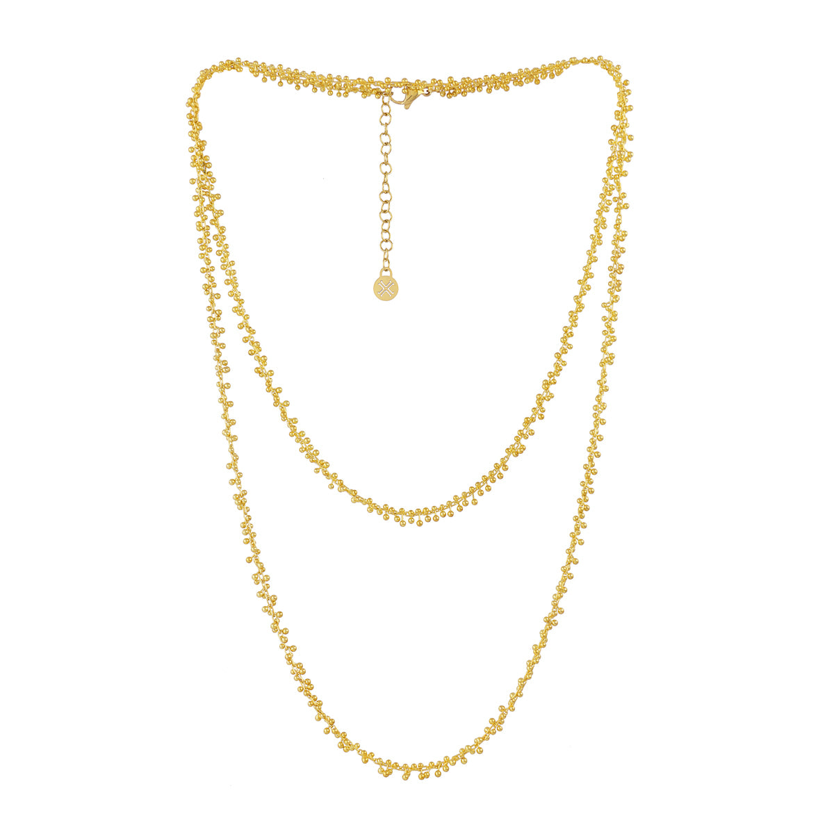 Collar Flair Long Coraline Dorado Anartxy