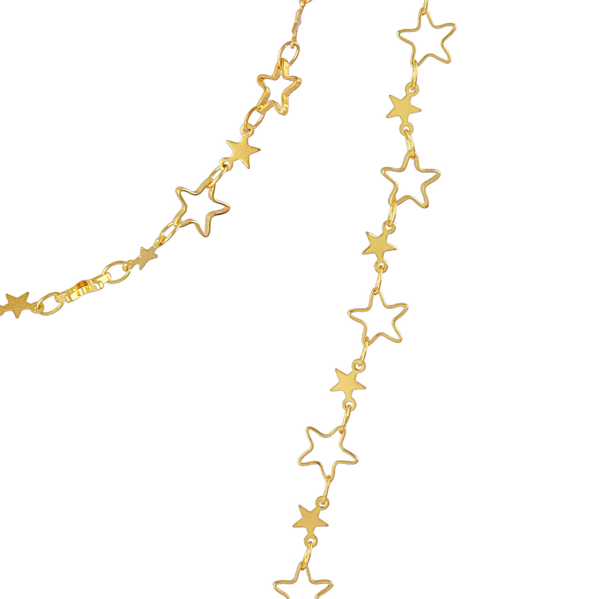 Collar Flair Luminous largo Dorado Anartxy