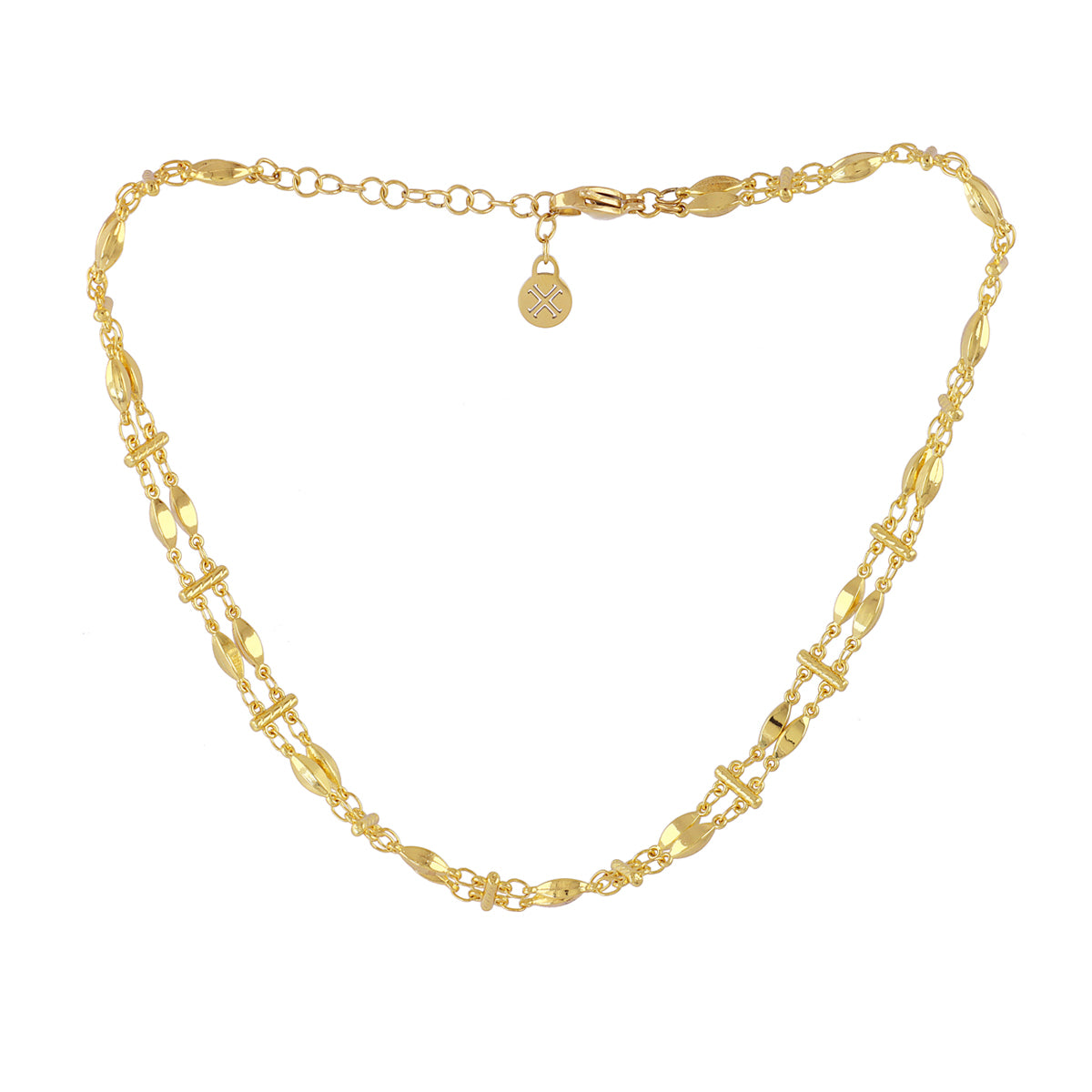 Collar Flair Flat Dorado Anartxy