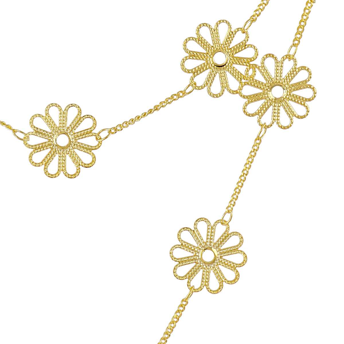 Collar Flair Sepal largo Dorado Anartxy