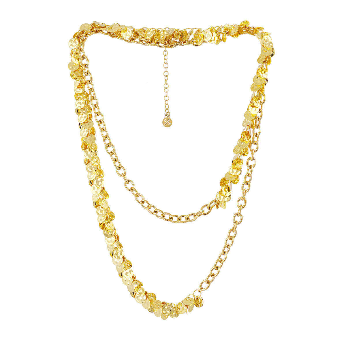 Collar Flair Dayna largo Dorado Anartxy