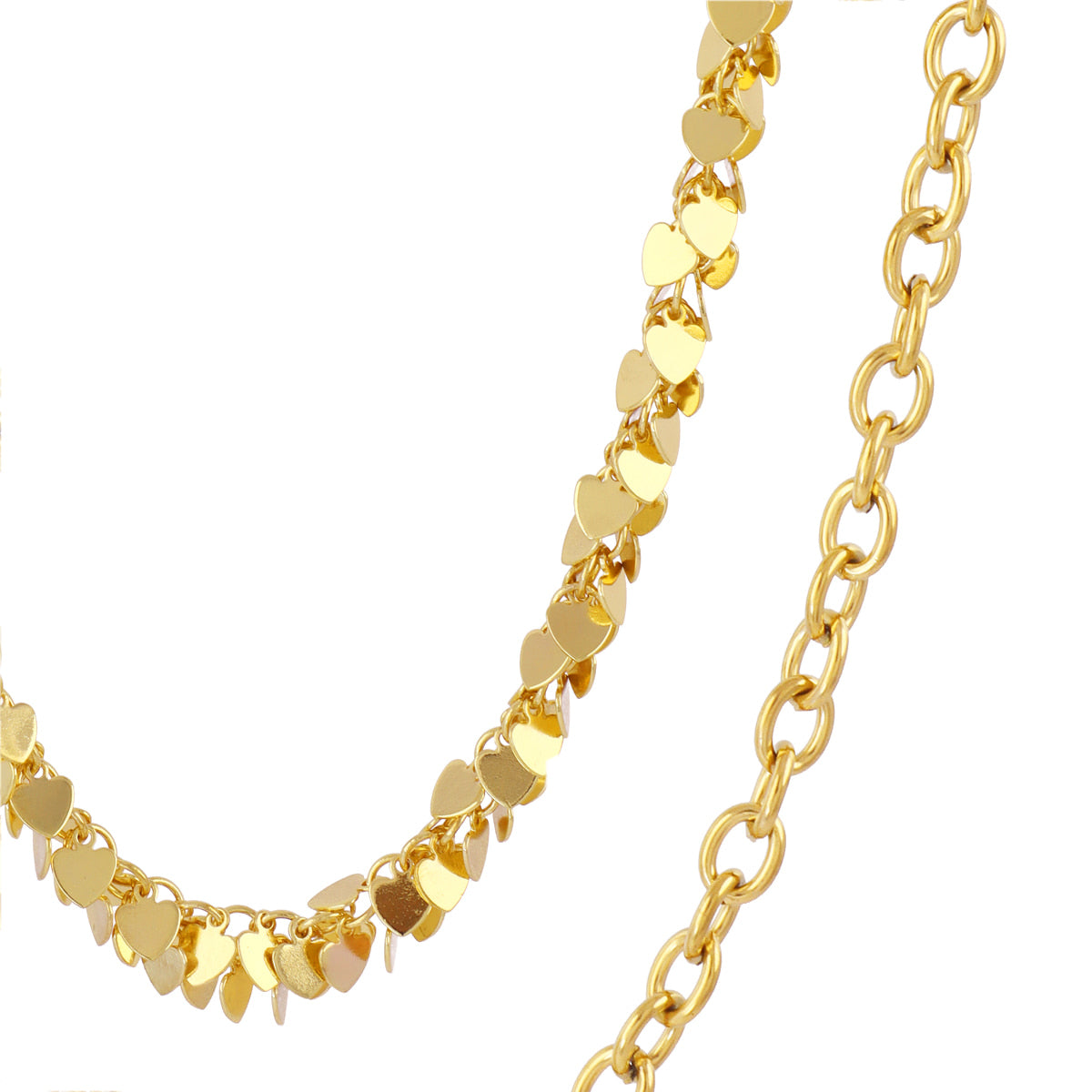Collar Flair Long Bush Dorado Anartxy