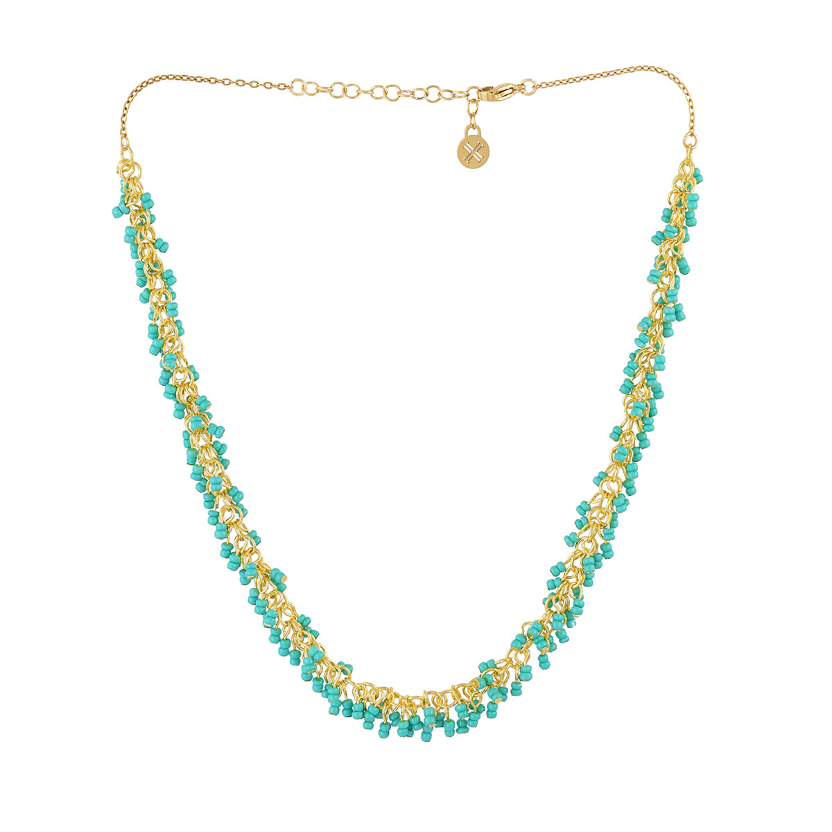 Collar Flair Inlay Turquesa Anartxy