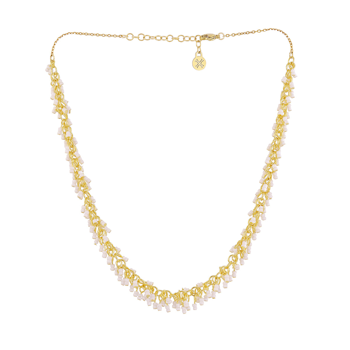 Collar Flair Inlay Blanco Anartxy