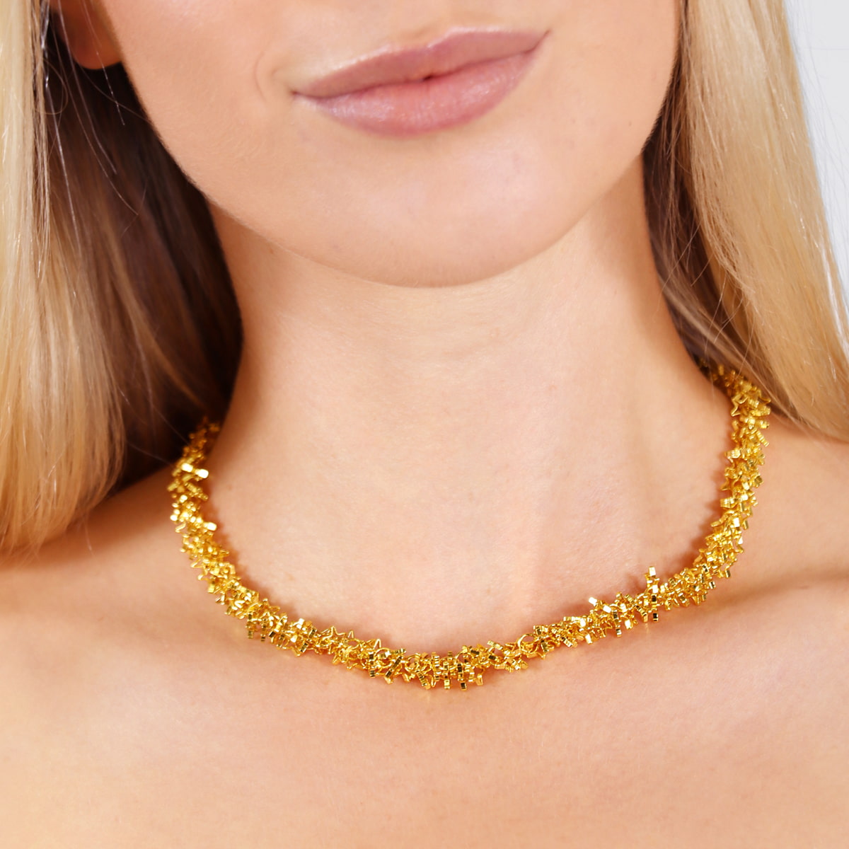Collar Flair Cumulus Dorado Anartxy
