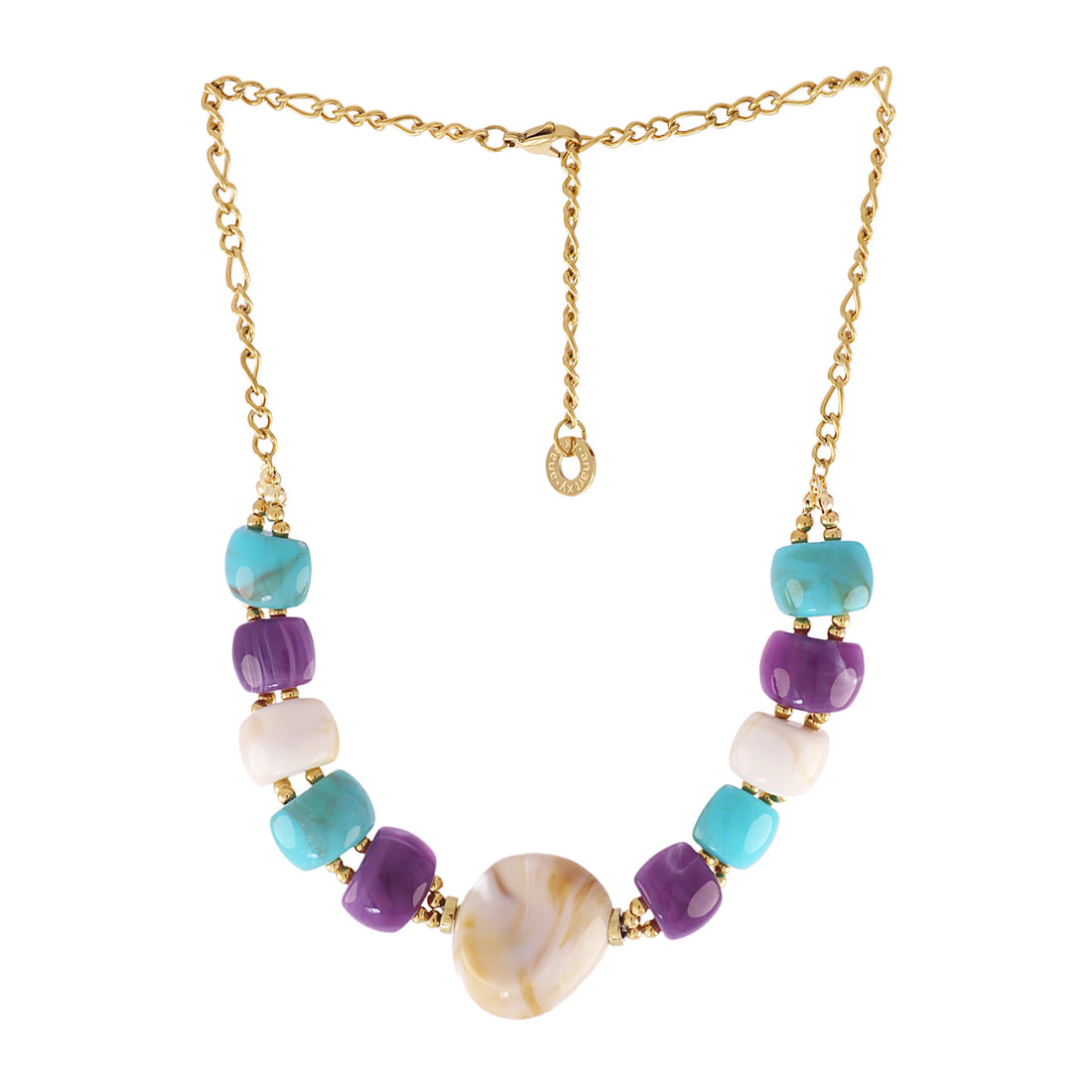 Collar Marbles Murmur Morado Anartxy