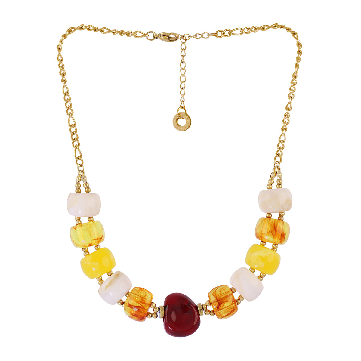 Collar Marbles Murmur Amarillo Anartxy