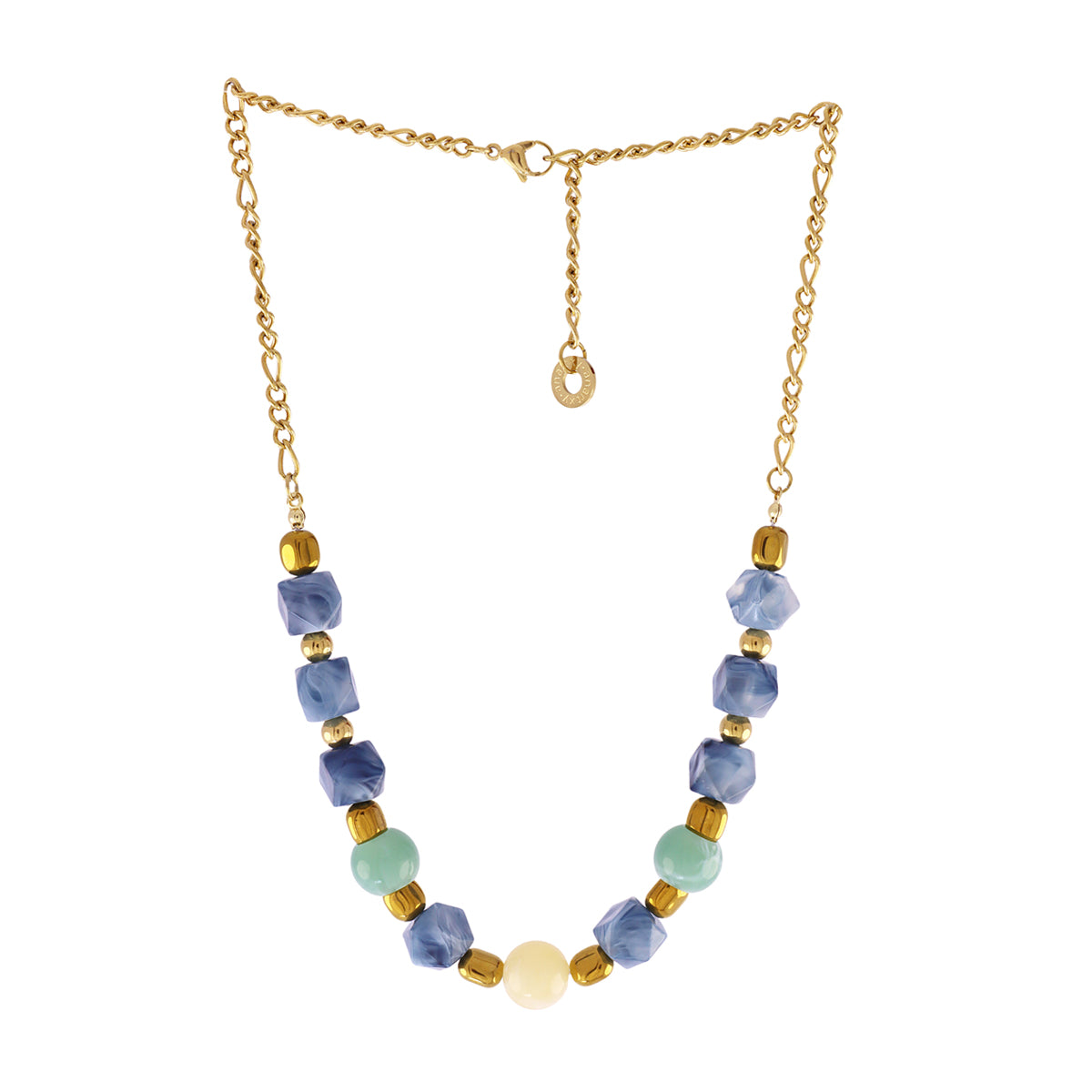Collar Marbles Veya Azul Anartxy