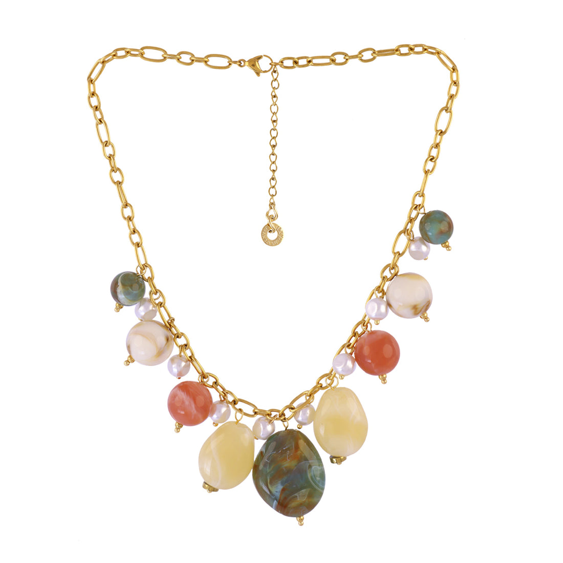 Collar Marbles Tempo Turquesa Anartxy