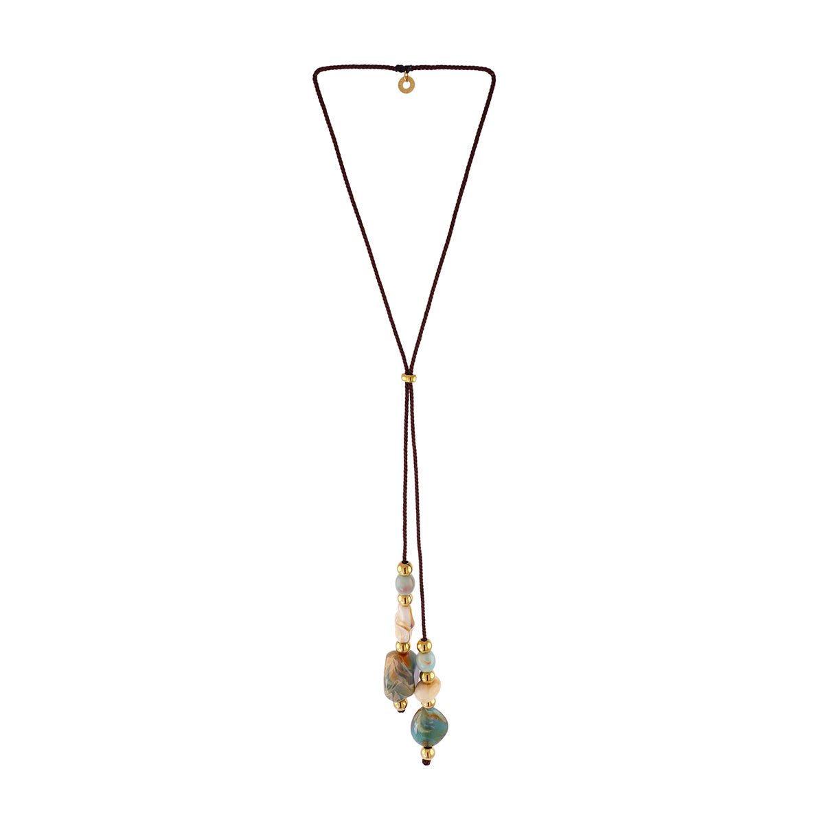 Collar Marbles Slow Turquesa Anartxy