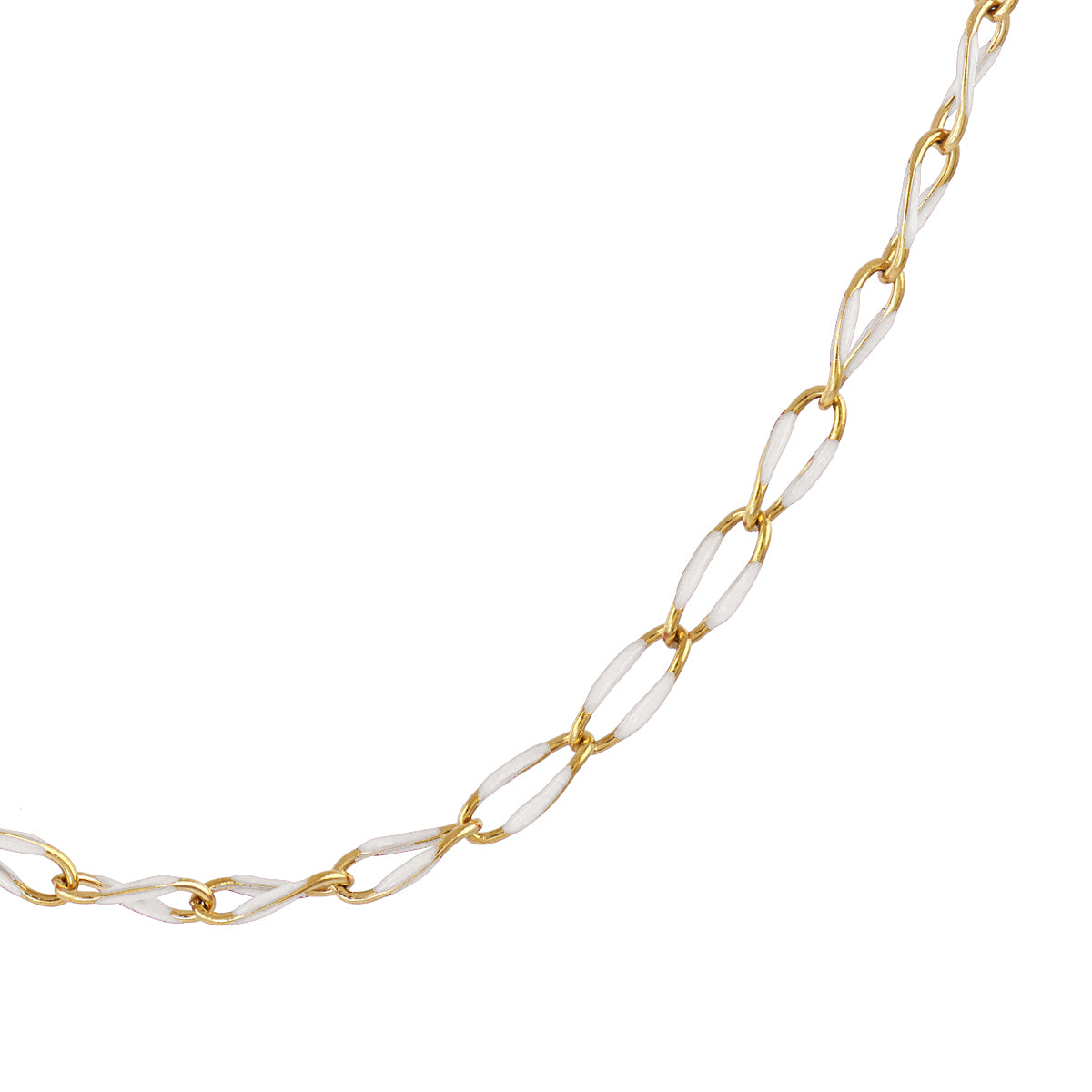 Collar Essentials Brillance Blanco Anartxy