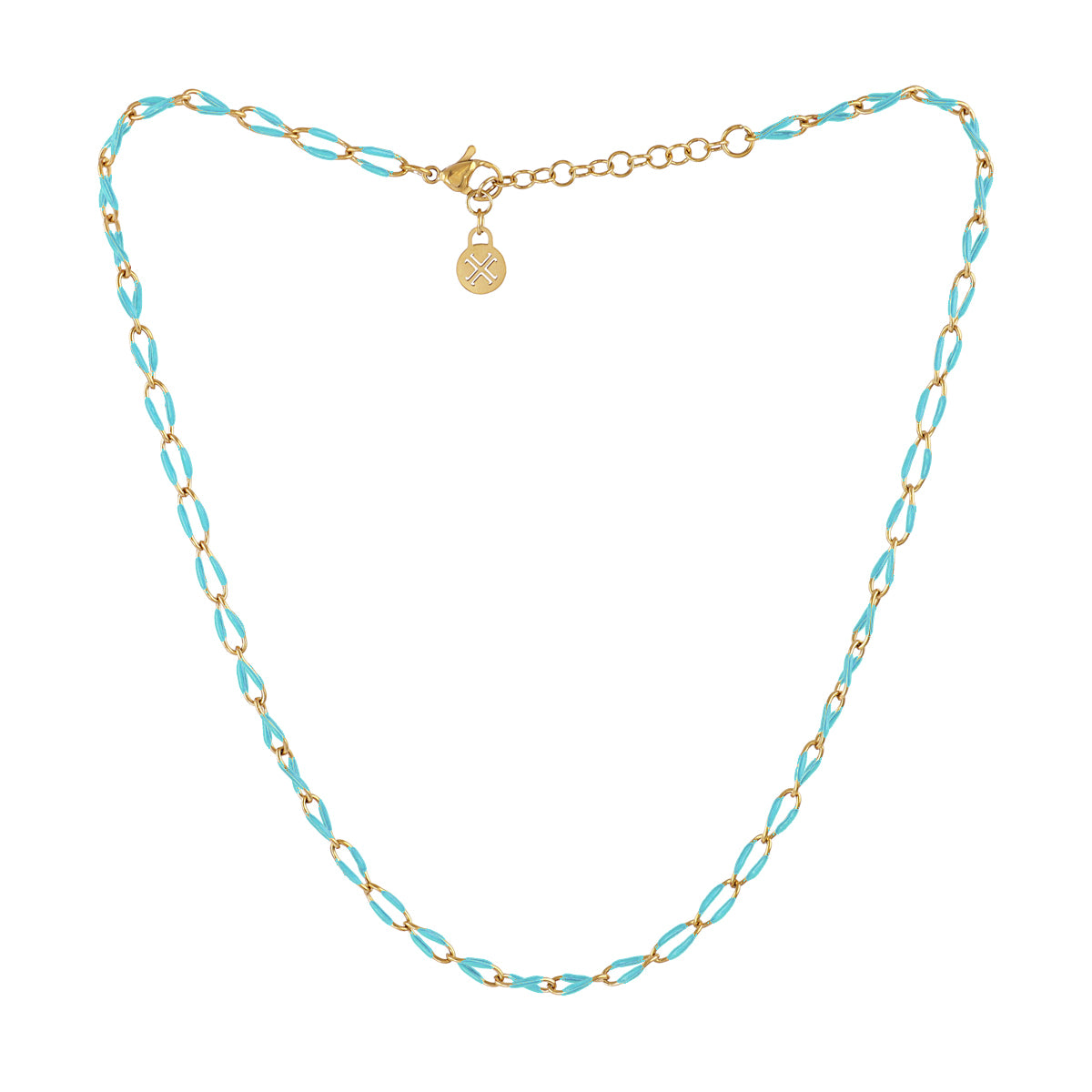 Collar Essentials Brillance Turquesa Anartxy