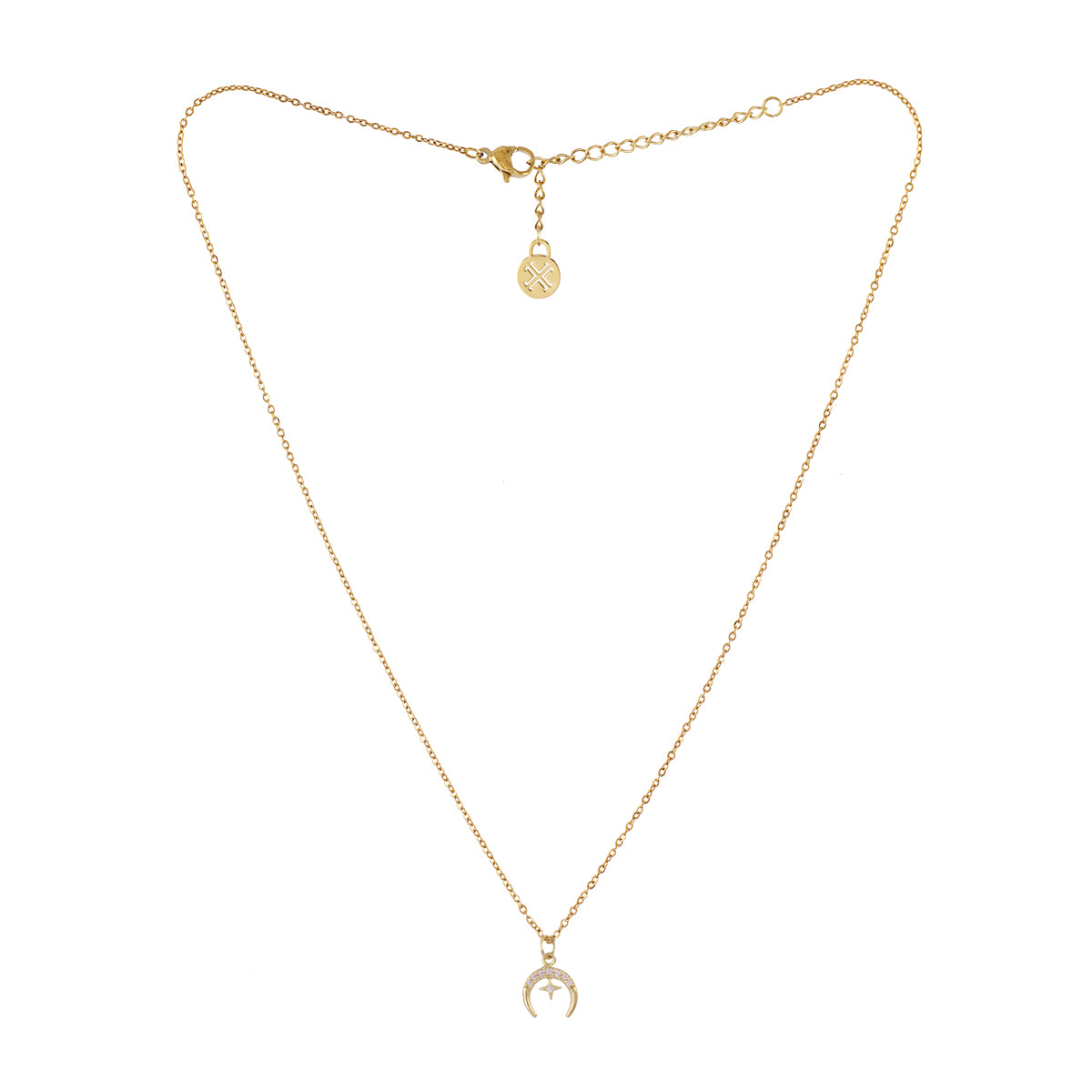 Collar Shine Solune Dorado Anartxy