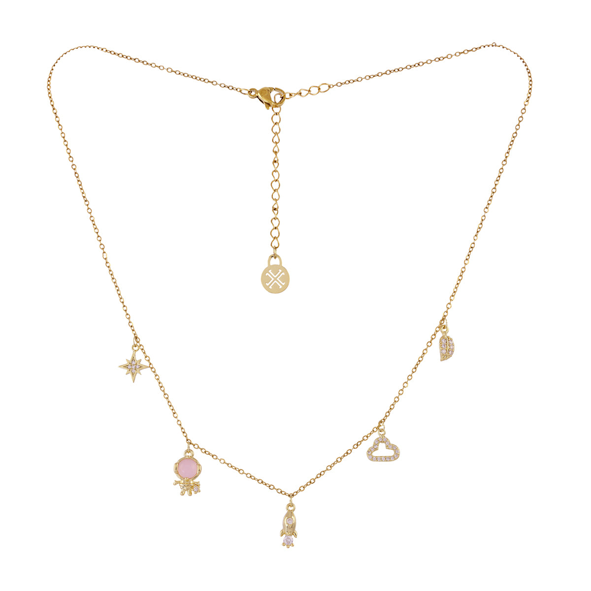 Collar Shine Fine Dorado Anartxy