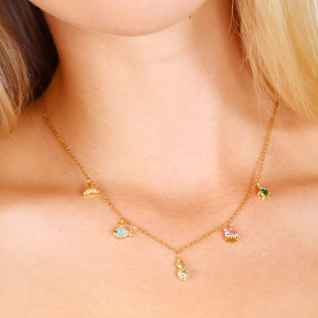 Collar Shine Swell Dorado Anartxy