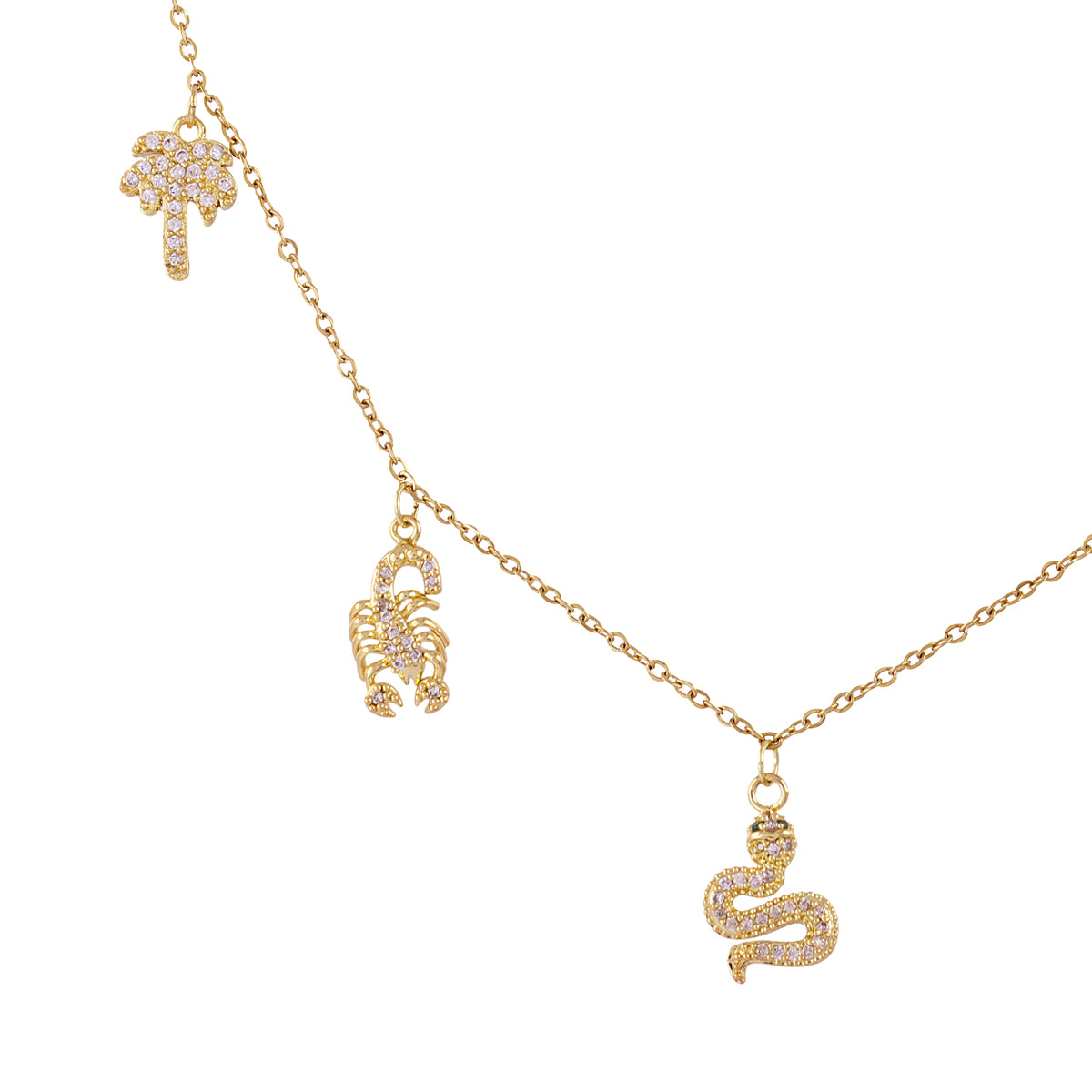 Collar Shine Sahara Dorado Anartxy