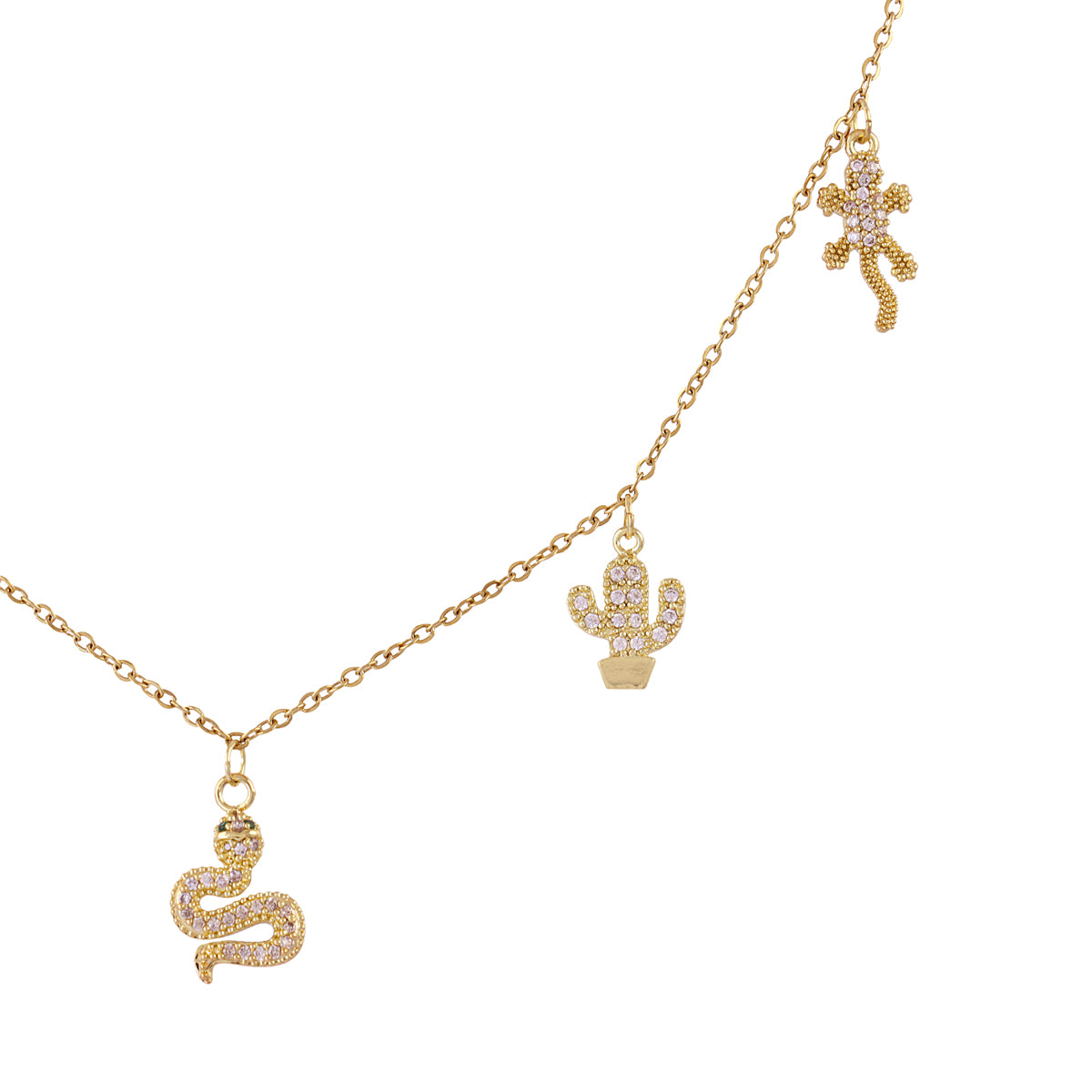 Collar Shine Sahara Dorado Anartxy