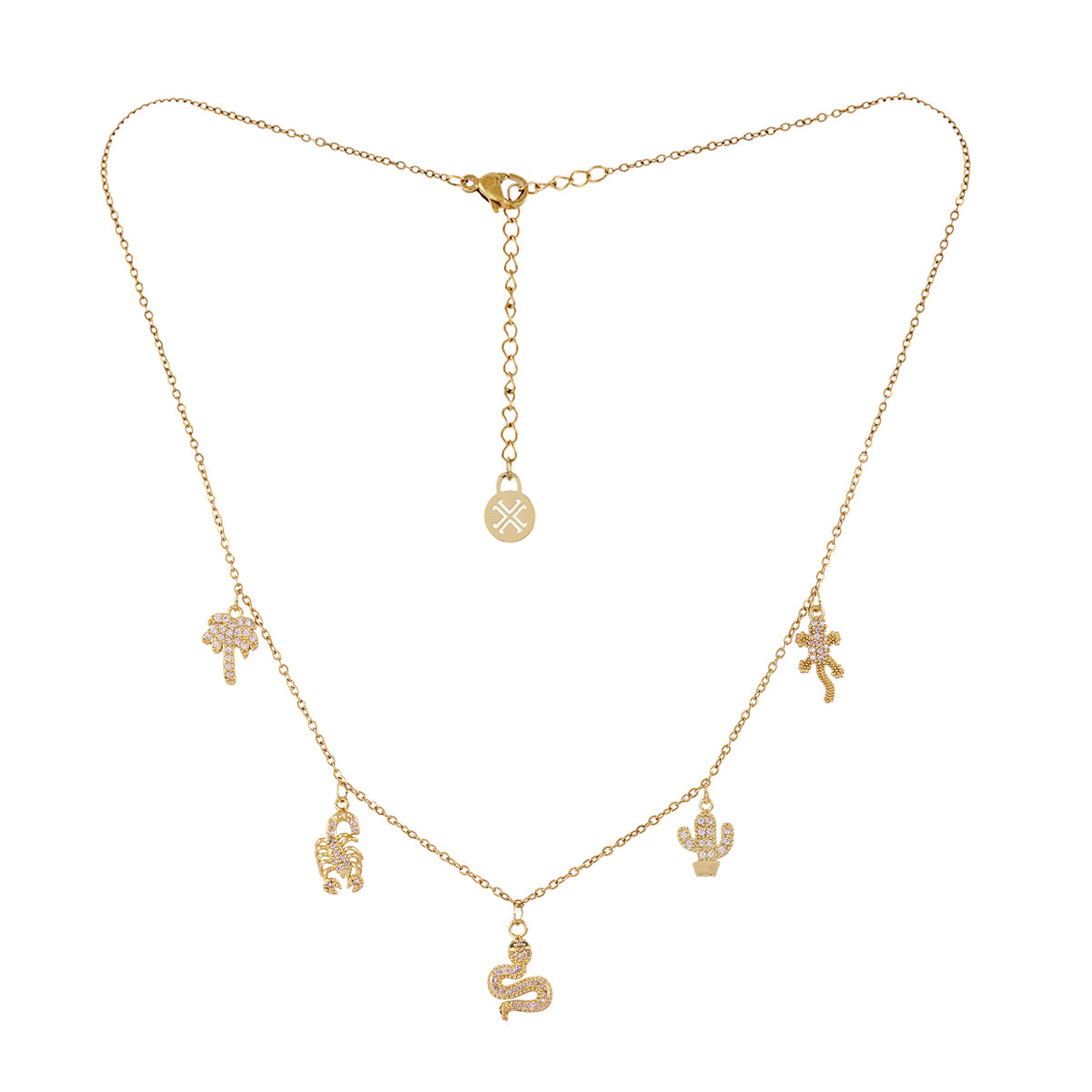 Collar Shine Sahara Dorado Anartxy