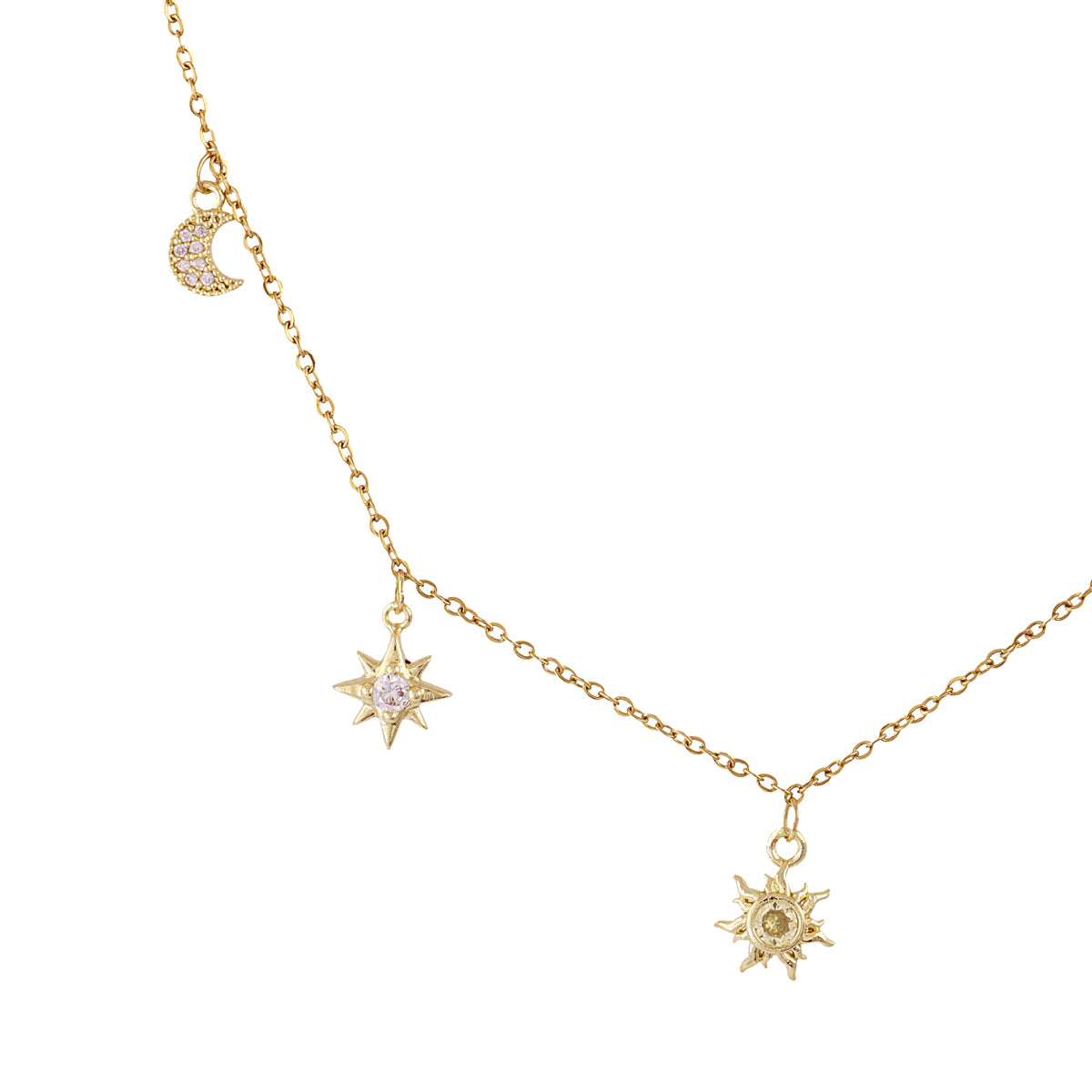 Collar Shine Dazzling Dorado Anartxy