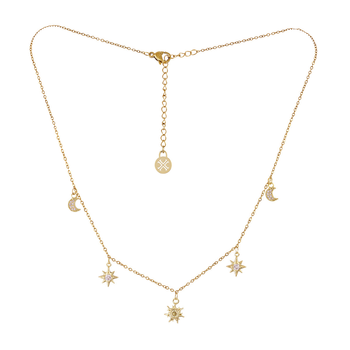 Collar Shine Dazzling Dorado Anartxy