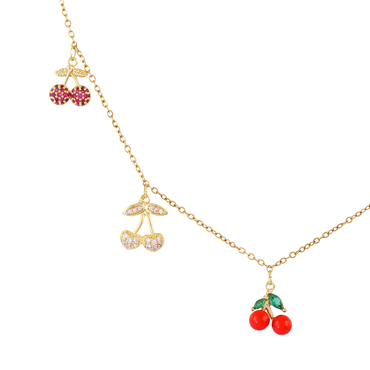 Collar Shine Berry Dorado Anartxy