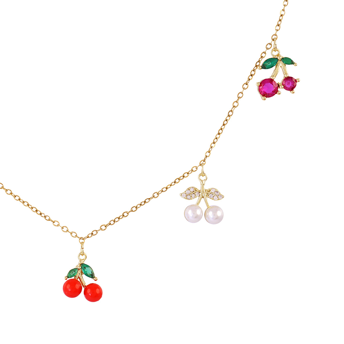 Collar Shine Berry Dorado Anartxy