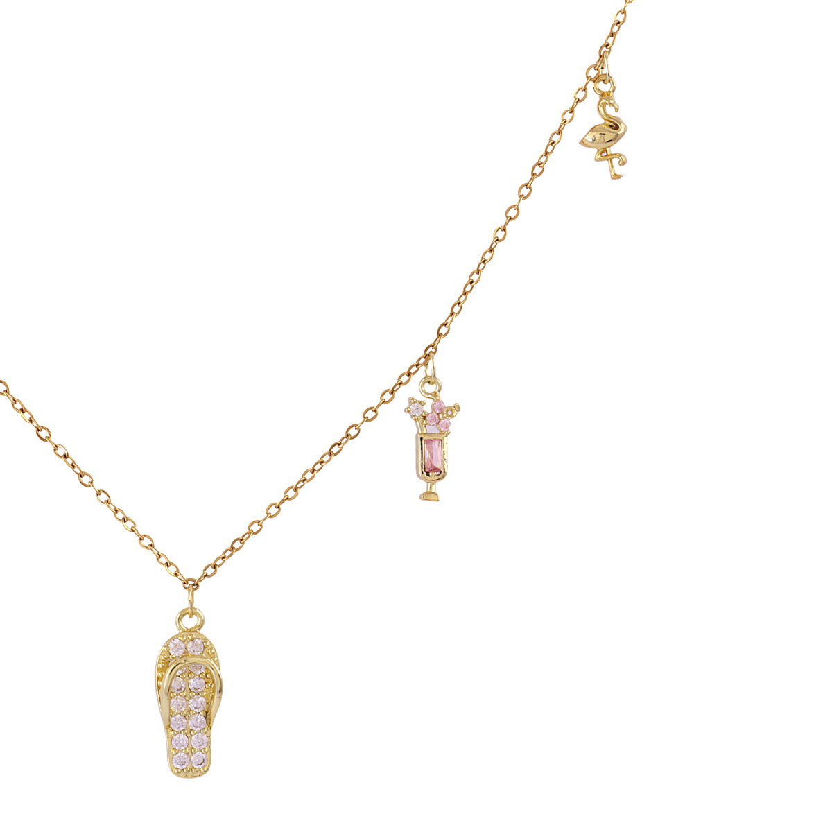 Collar Shine Summery Dorado Anartxy