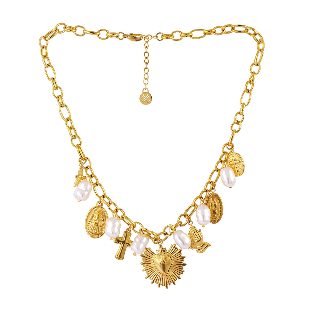 Collar Faith Guardian Dorado Anartxy