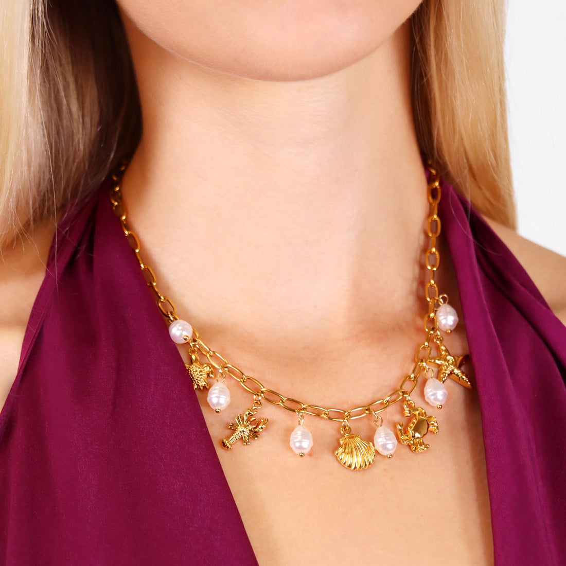 Collar Coast Attica Dorado Anartxy