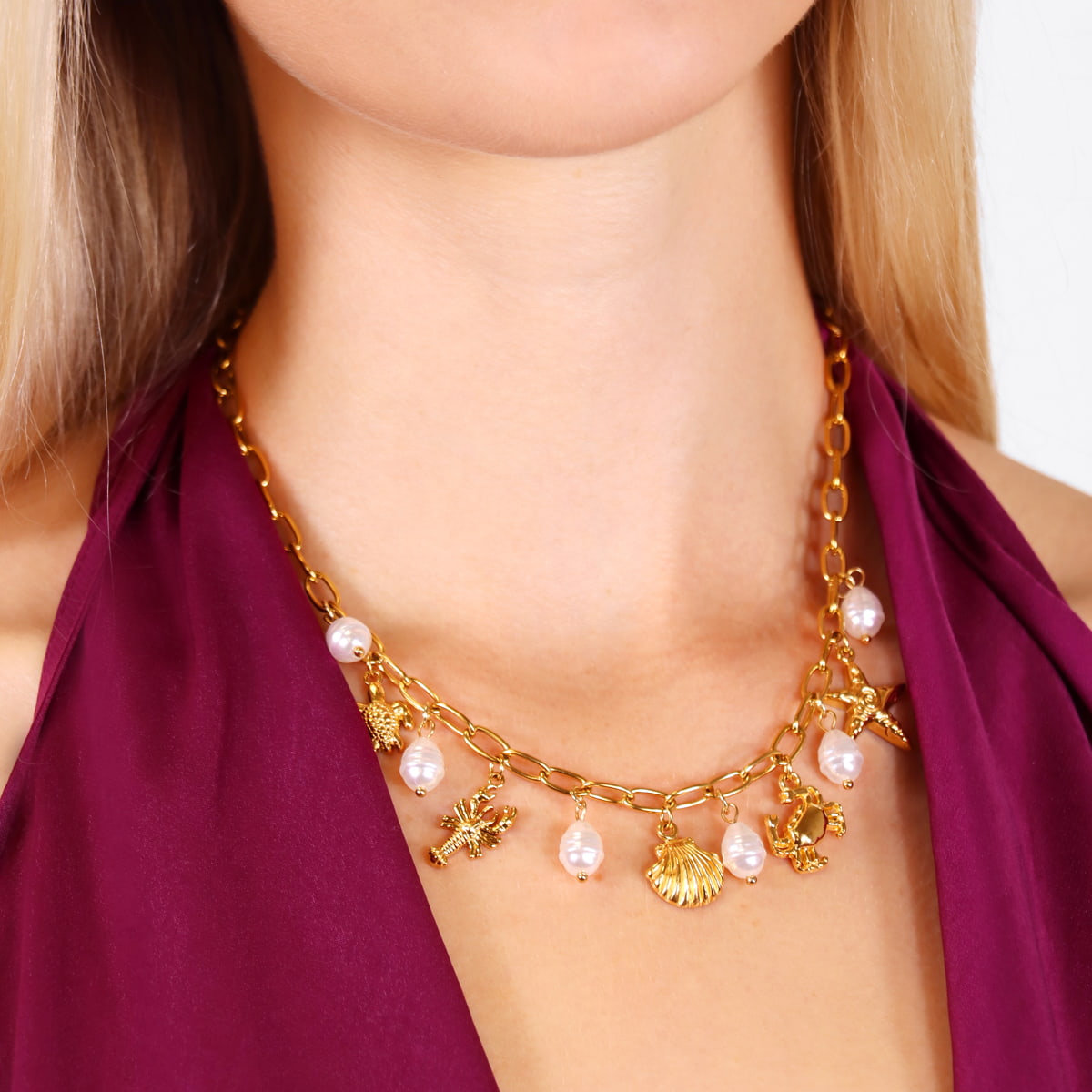 Collar Coast Attica Dorado Anartxy