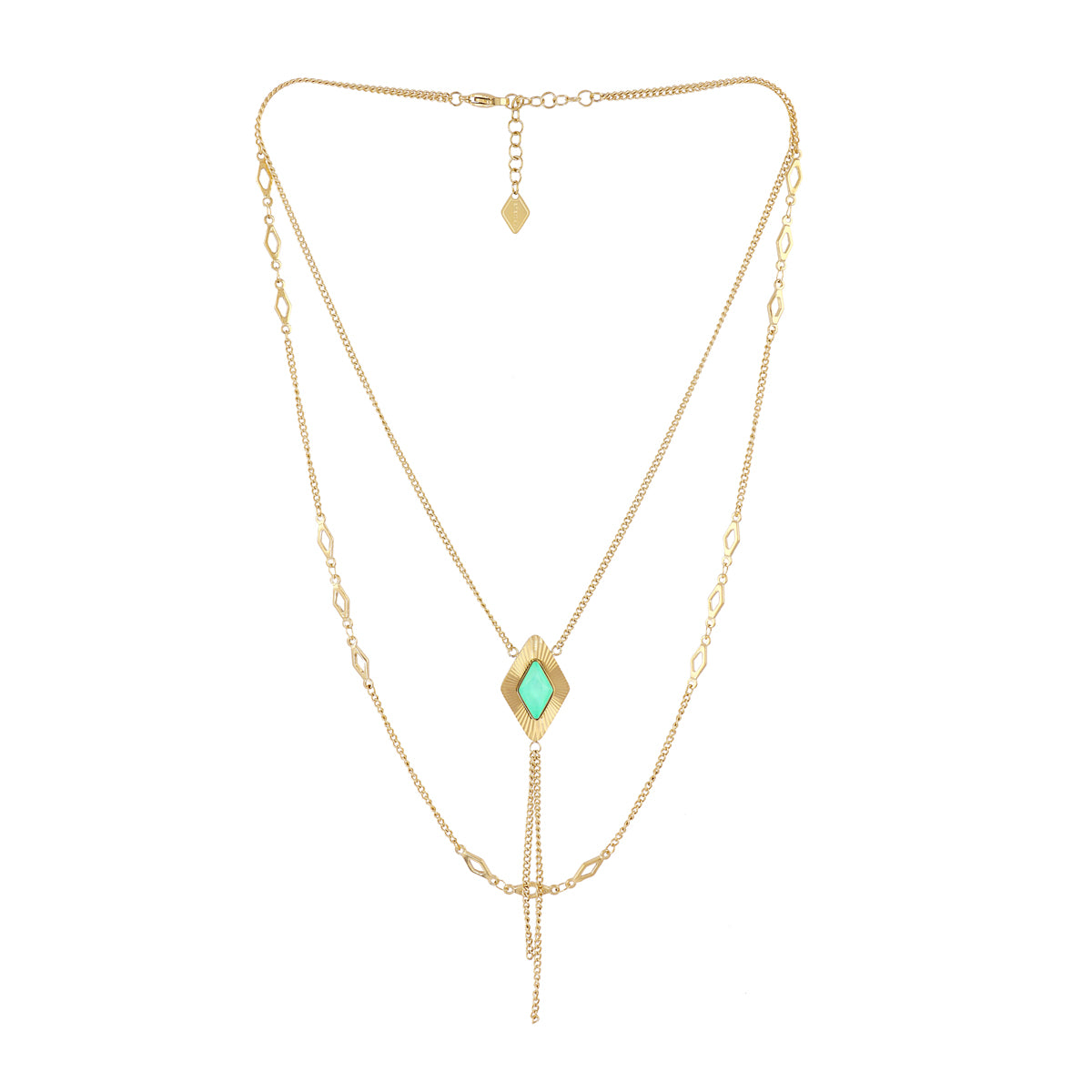 Collar Prisma Angled Verde Anartxy