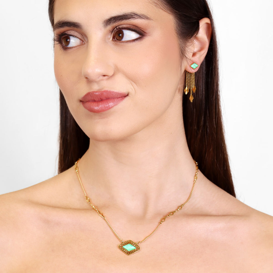 Collar Prisma Fexit Verde Anartxy