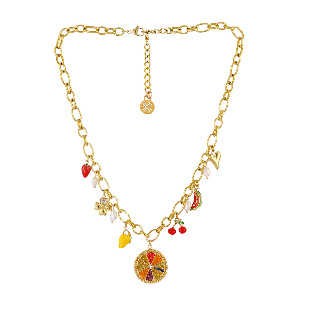 Collar Vine Juvela Dorado Anartxy