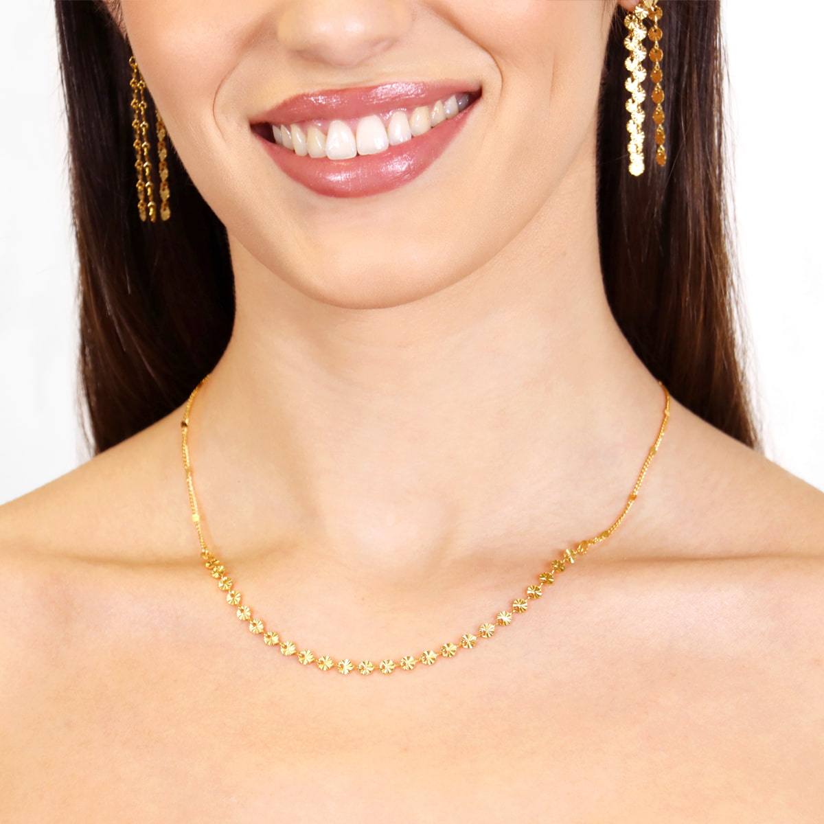 Collar Rainfall Rigalia Dorado Anartxy