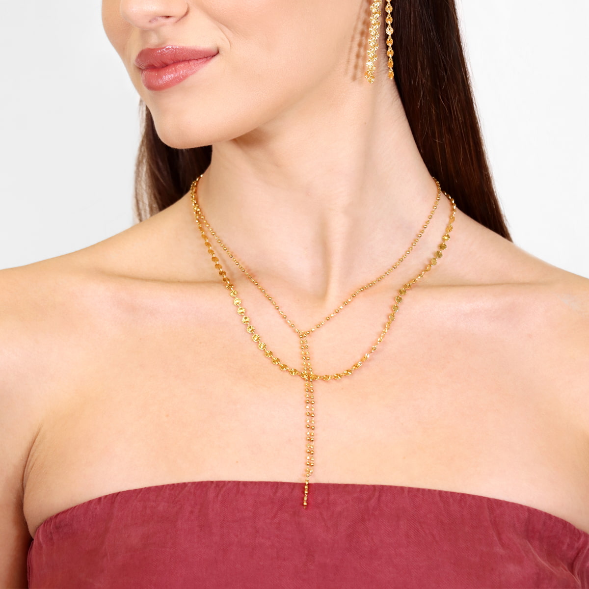 Collar Rainfall Aurora Dorado Anartxy