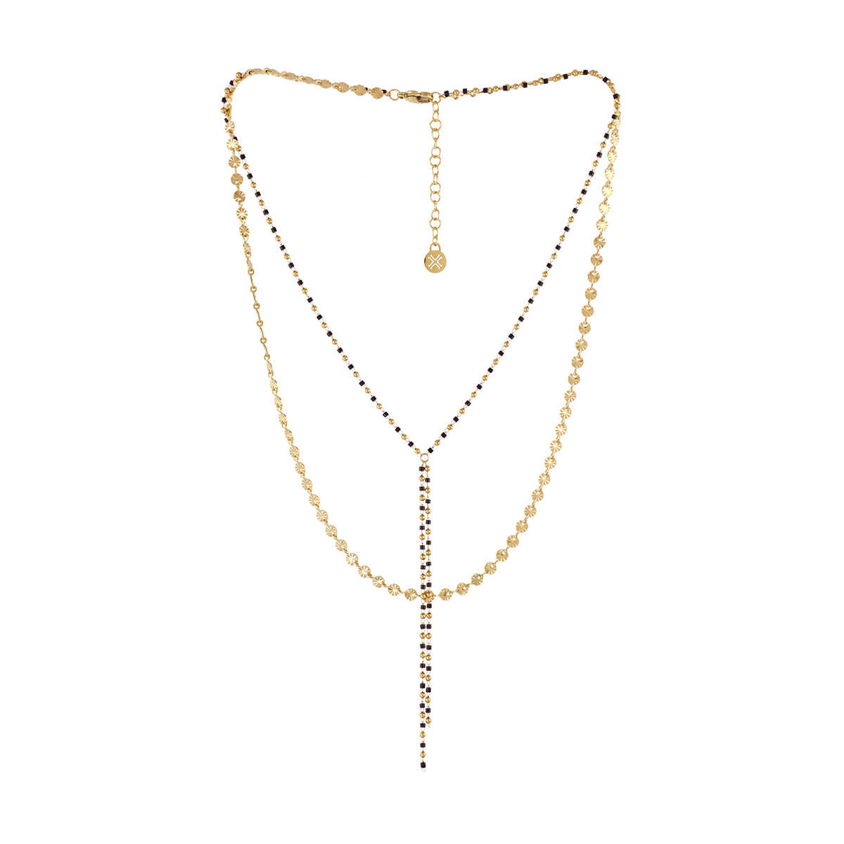 Collar Rainfall Aurora Negro Anartxy